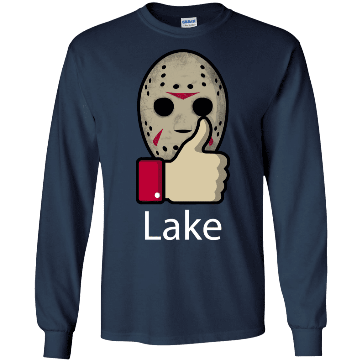 T-Shirts Navy / S Lake Men's Long Sleeve T-Shirt