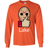 T-Shirts Orange / S Lake Men's Long Sleeve T-Shirt