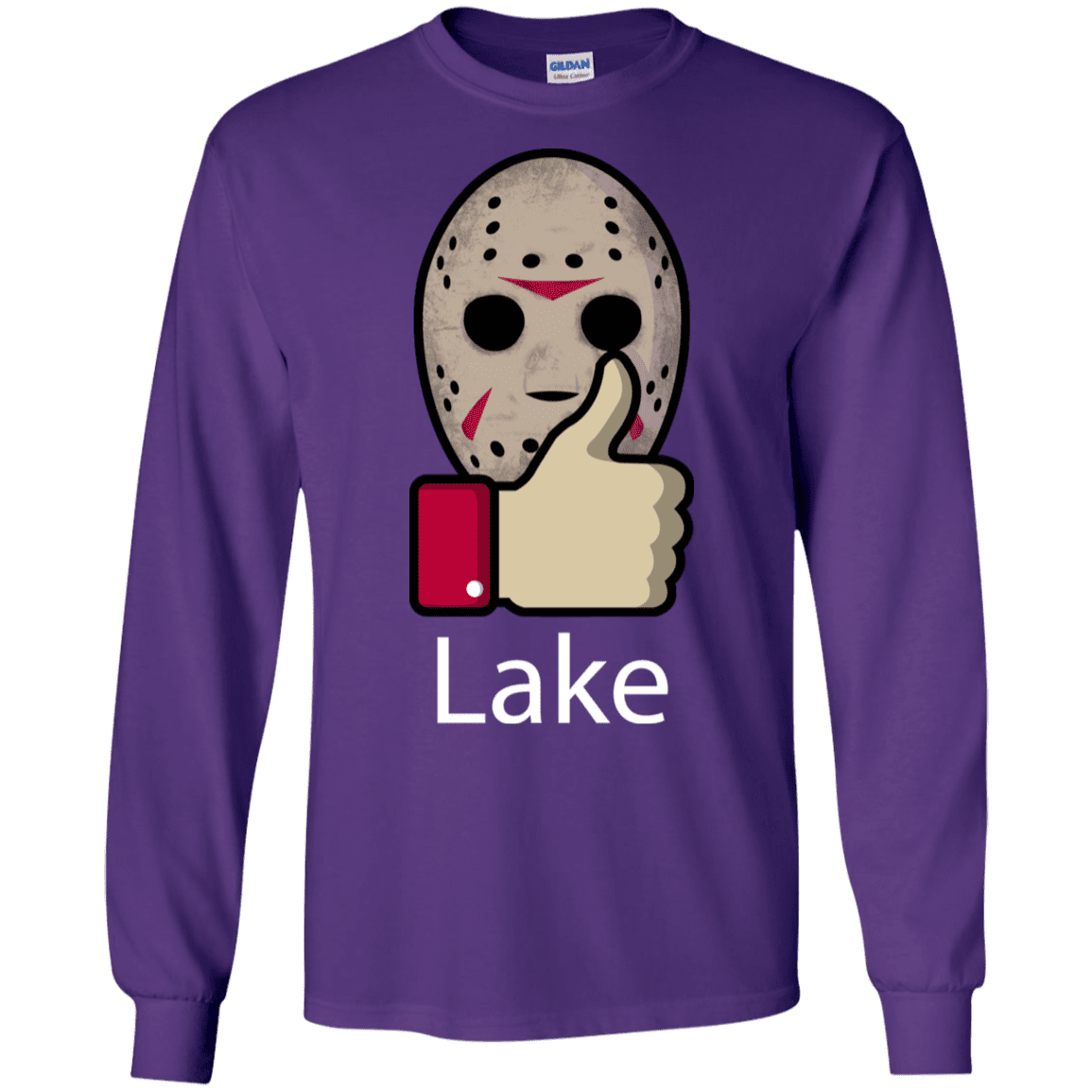 T-Shirts Purple / S Lake Men's Long Sleeve T-Shirt