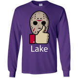 T-Shirts Purple / S Lake Men's Long Sleeve T-Shirt