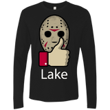 T-Shirts Black / S Lake Men's Premium Long Sleeve