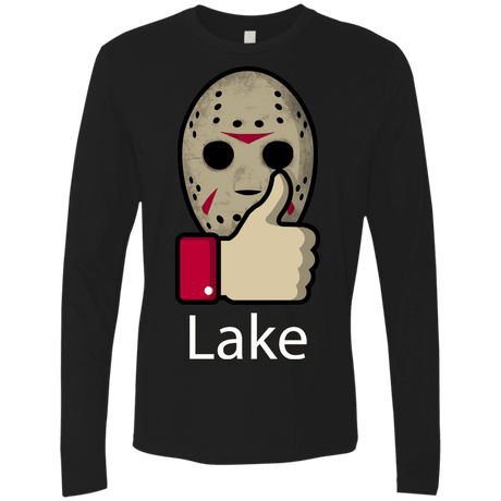 T-Shirts Black / S Lake Men's Premium Long Sleeve