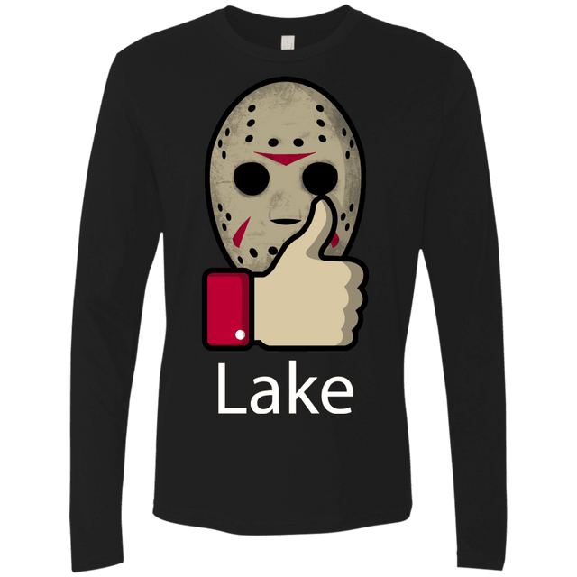 T-Shirts Black / S Lake Men's Premium Long Sleeve