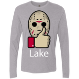 T-Shirts Heather Grey / S Lake Men's Premium Long Sleeve