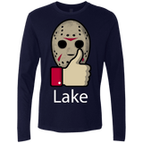T-Shirts Midnight Navy / S Lake Men's Premium Long Sleeve