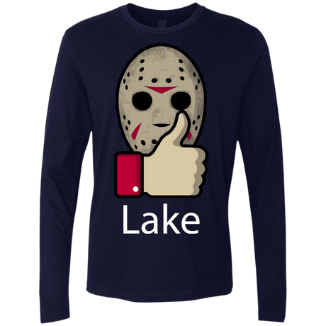 T-Shirts Midnight Navy / S Lake Men's Premium Long Sleeve