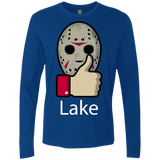 T-Shirts Royal / S Lake Men's Premium Long Sleeve