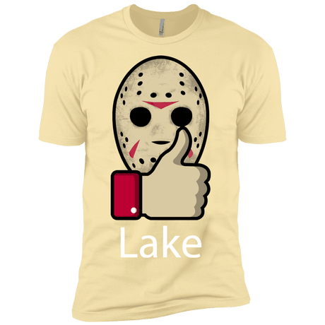 T-Shirts Banana Cream / X-Small Lake Men's Premium T-Shirt