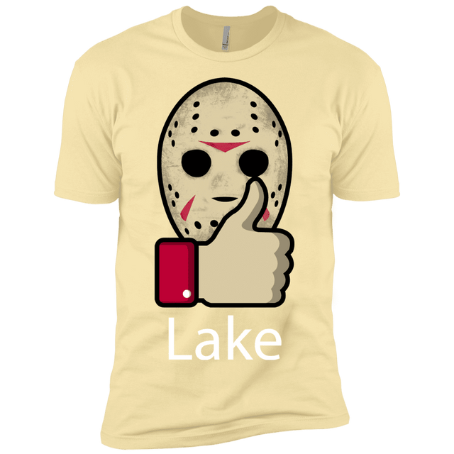 T-Shirts Banana Cream / X-Small Lake Men's Premium T-Shirt