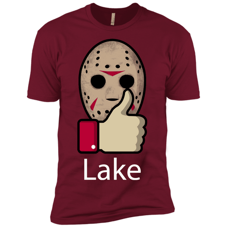 T-Shirts Cardinal / X-Small Lake Men's Premium T-Shirt
