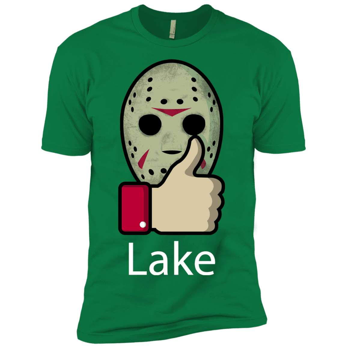 T-Shirts Kelly Green / X-Small Lake Men's Premium T-Shirt