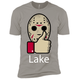 T-Shirts Light Grey / X-Small Lake Men's Premium T-Shirt