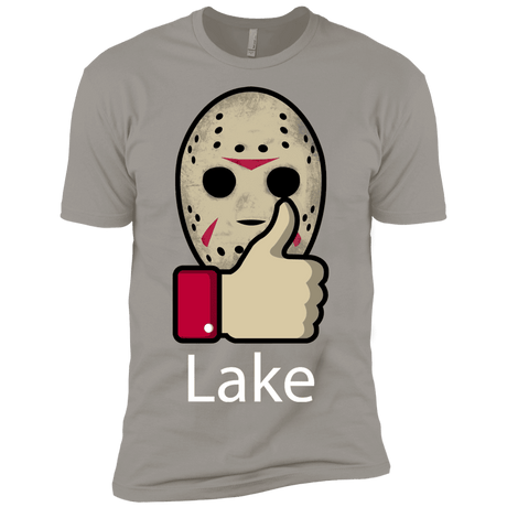 T-Shirts Light Grey / X-Small Lake Men's Premium T-Shirt
