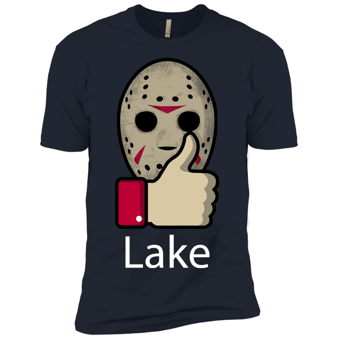 T-Shirts Midnight Navy / X-Small Lake Men's Premium T-Shirt