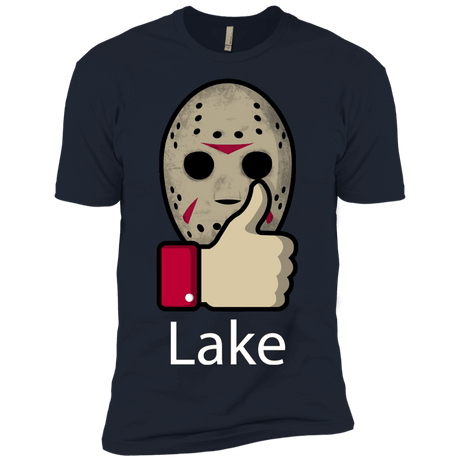 T-Shirts Midnight Navy / X-Small Lake Men's Premium T-Shirt