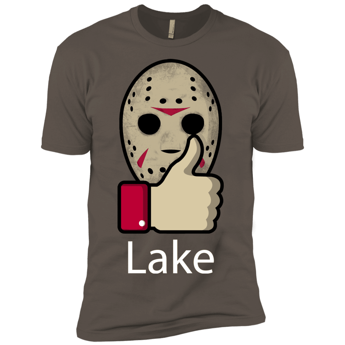 T-Shirts Warm Grey / X-Small Lake Men's Premium T-Shirt