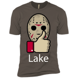 T-Shirts Warm Grey / X-Small Lake Men's Premium T-Shirt