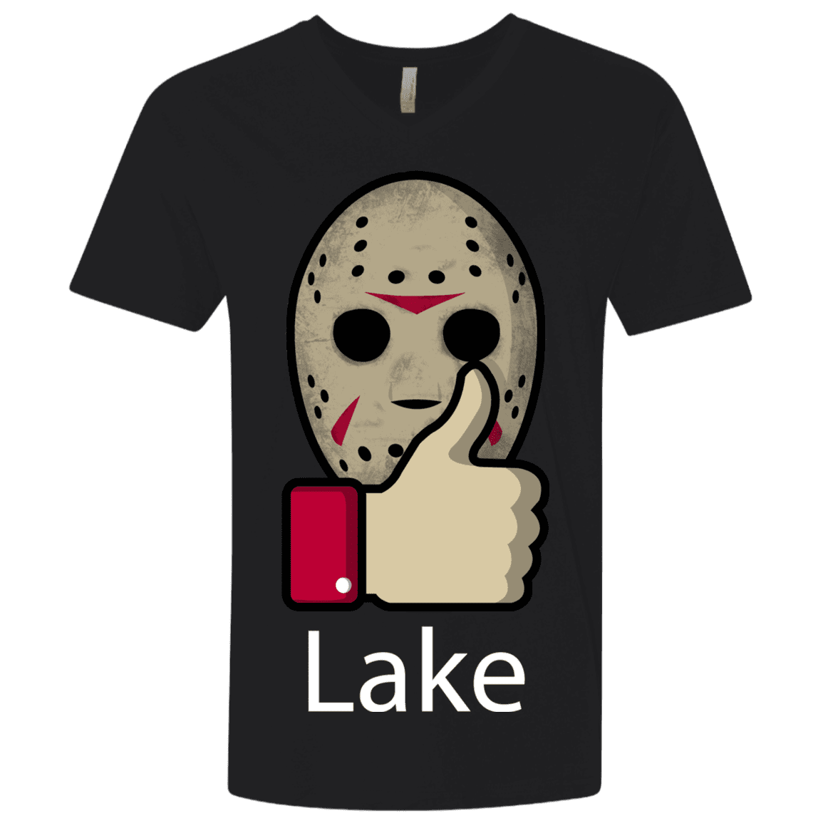 T-Shirts Black / X-Small Lake Men's Premium V-Neck