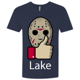 T-Shirts Midnight Navy / X-Small Lake Men's Premium V-Neck
