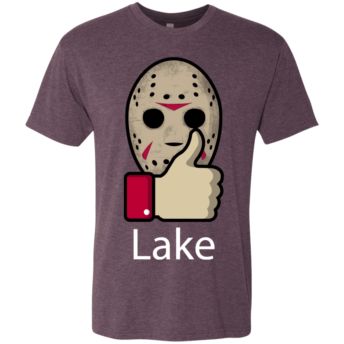 T-Shirts Vintage Purple / S Lake Men's Triblend T-Shirt