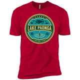 T-Shirts Red / YXS Lake Paonga Fishing Camp Boys Premium T-Shirt