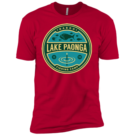 T-Shirts Red / YXS Lake Paonga Fishing Camp Boys Premium T-Shirt
