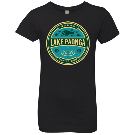 T-Shirts Black / YXS Lake Paonga Fishing Camp Girls Premium T-Shirt