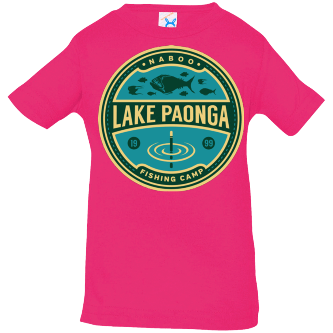 T-Shirts Hot Pink / 6 Months Lake Paonga Fishing Camp Infant PremiumT-Shirt