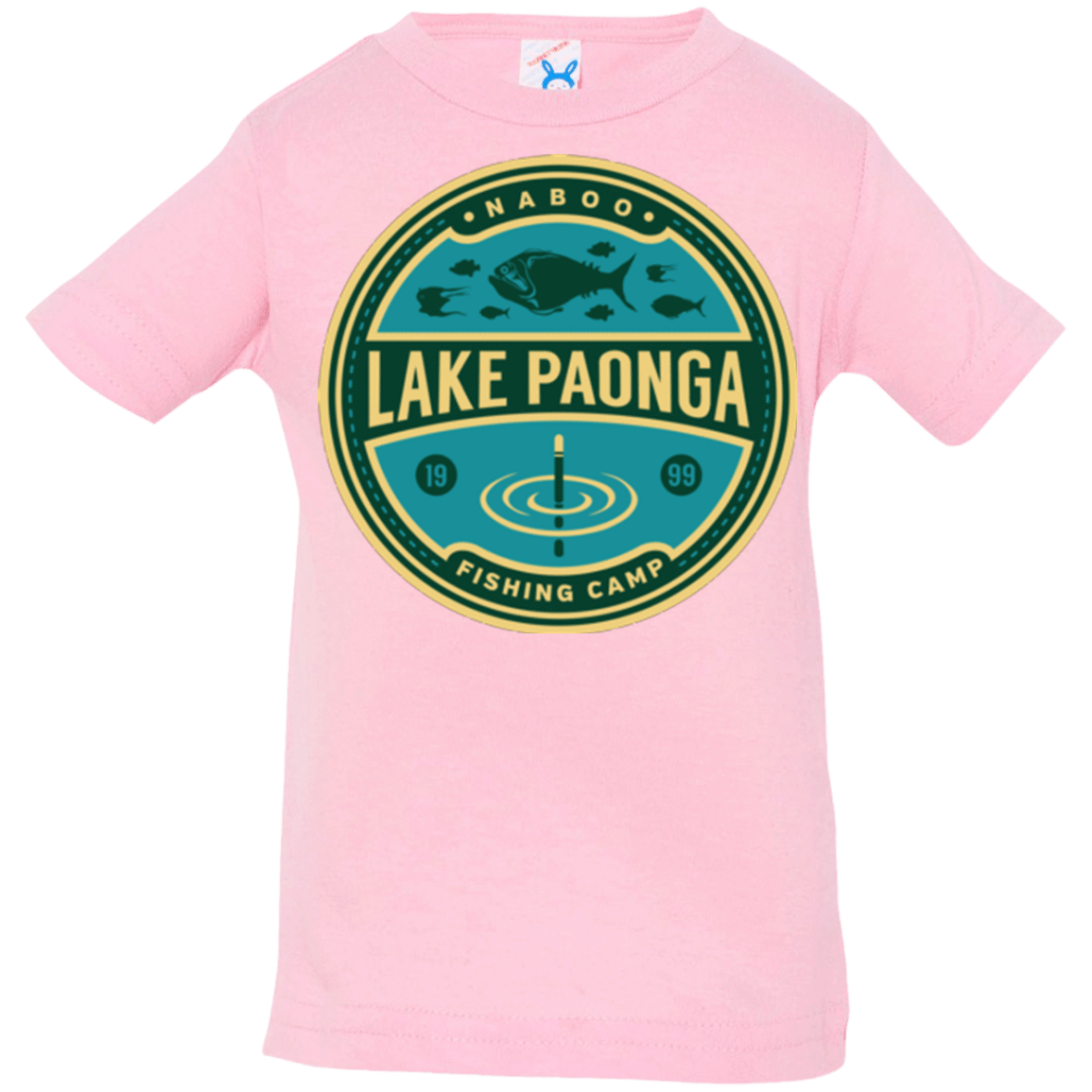 T-Shirts Pink / 6 Months Lake Paonga Fishing Camp Infant PremiumT-Shirt