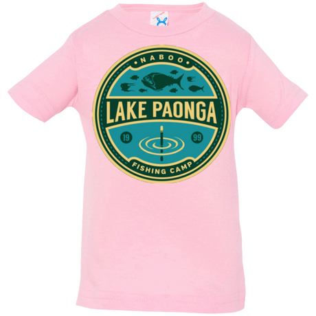T-Shirts Pink / 6 Months Lake Paonga Fishing Camp Infant PremiumT-Shirt