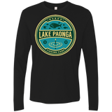 T-Shirts Black / Small Lake Paonga Fishing Camp Men's Premium Long Sleeve