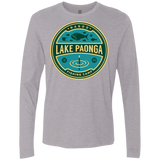 T-Shirts Heather Grey / Small Lake Paonga Fishing Camp Men's Premium Long Sleeve