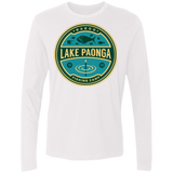 T-Shirts White / Small Lake Paonga Fishing Camp Men's Premium Long Sleeve