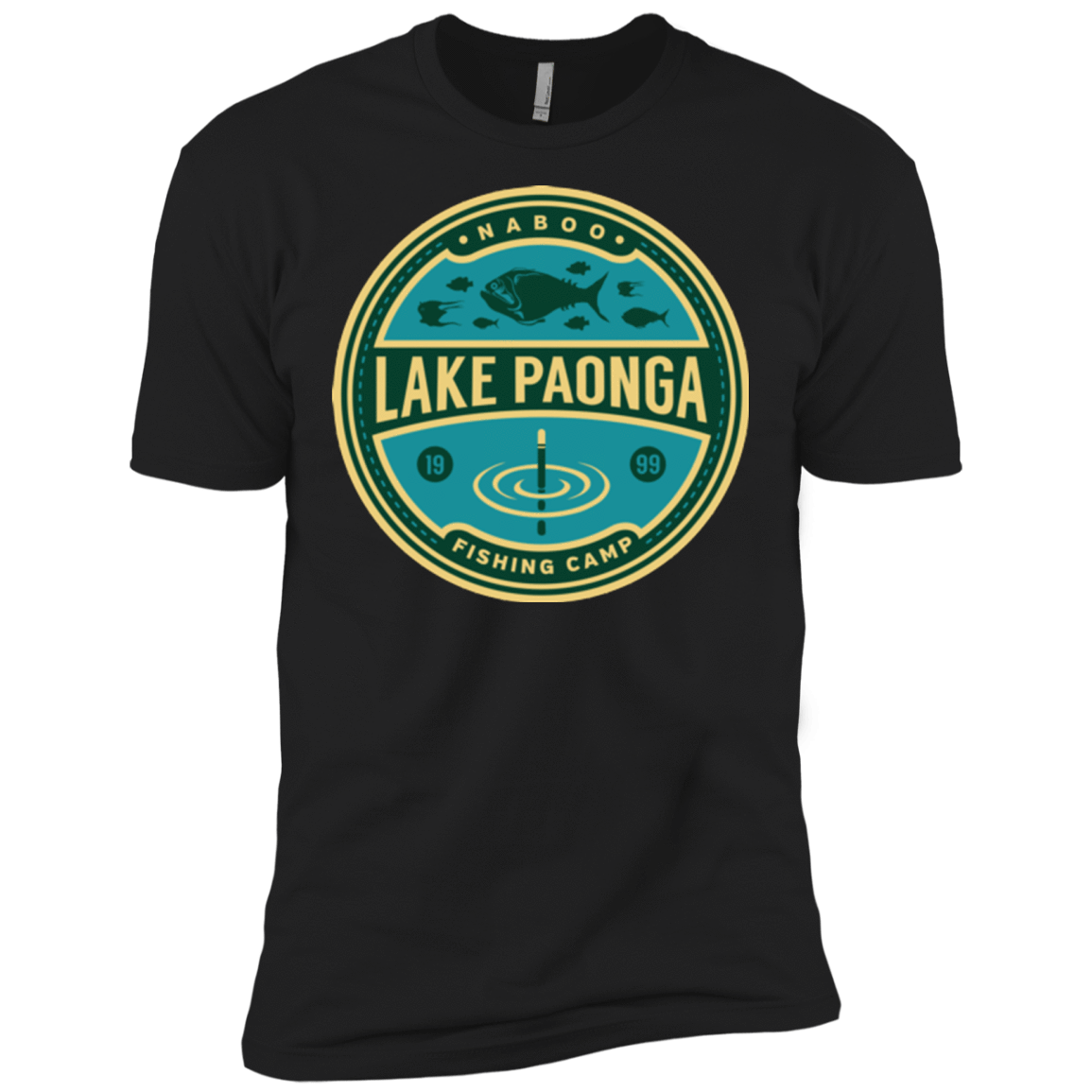 T-Shirts Black / X-Small Lake Paonga Fishing Camp Men's Premium T-Shirt