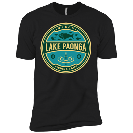 T-Shirts Black / X-Small Lake Paonga Fishing Camp Men's Premium T-Shirt