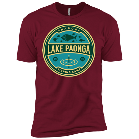 T-Shirts Cardinal / X-Small Lake Paonga Fishing Camp Men's Premium T-Shirt
