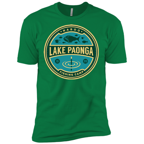 T-Shirts Kelly Green / X-Small Lake Paonga Fishing Camp Men's Premium T-Shirt