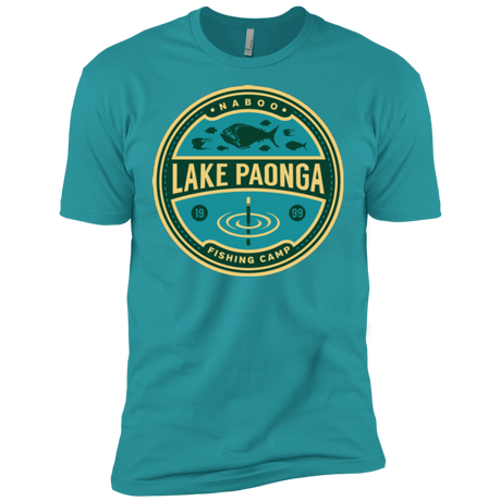 T-Shirts Tahiti Blue / X-Small Lake Paonga Fishing Camp Men's Premium T-Shirt