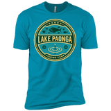 T-Shirts Turquoise / X-Small Lake Paonga Fishing Camp Men's Premium T-Shirt