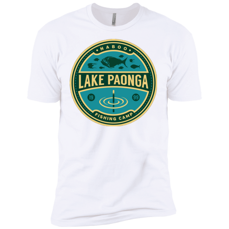 T-Shirts White / X-Small Lake Paonga Fishing Camp Men's Premium T-Shirt