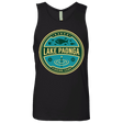 T-Shirts Black / Small Lake Paonga Fishing Camp Men's Premium Tank Top