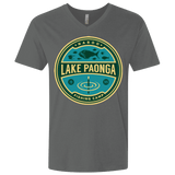 T-Shirts Heavy Metal / X-Small Lake Paonga Fishing Camp Men's Premium V-Neck