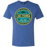 T-Shirts Vintage Royal / Small Lake Paonga Fishing Camp Men's Triblend T-Shirt