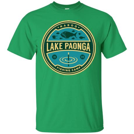 T-Shirts Irish Green / Small Lake Paonga Fishing Camp T-Shirt