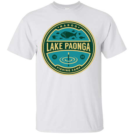 T-Shirts White / Small Lake Paonga Fishing Camp T-Shirt
