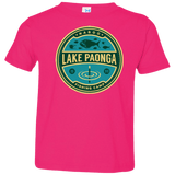 T-Shirts Hot Pink / 2T Lake Paonga Fishing Camp Toddler Premium T-Shirt