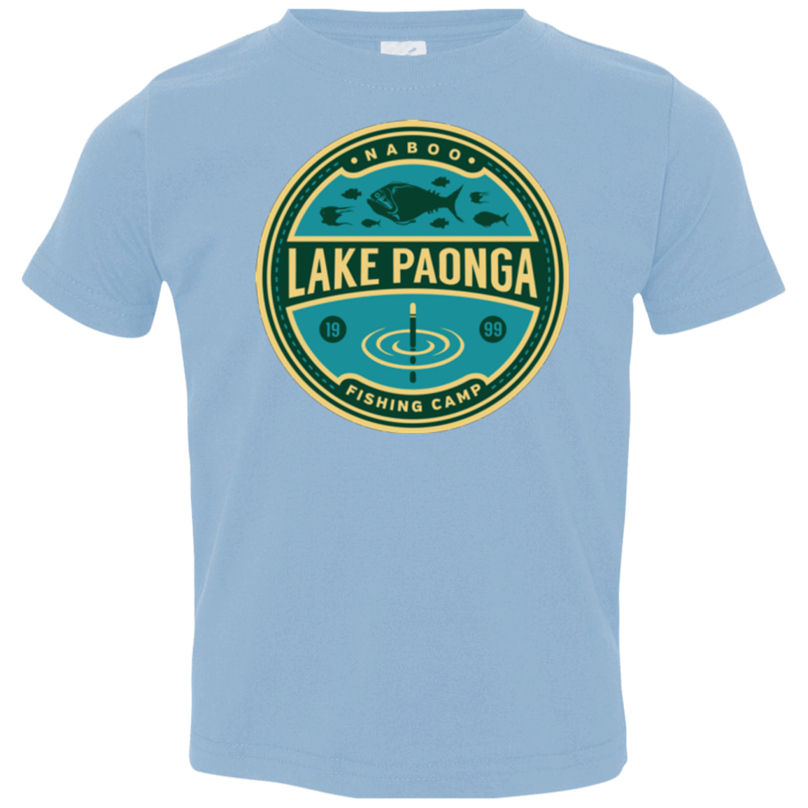T-Shirts Light Blue / 2T Lake Paonga Fishing Camp Toddler Premium T-Shirt