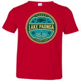 T-Shirts Red / 2T Lake Paonga Fishing Camp Toddler Premium T-Shirt
