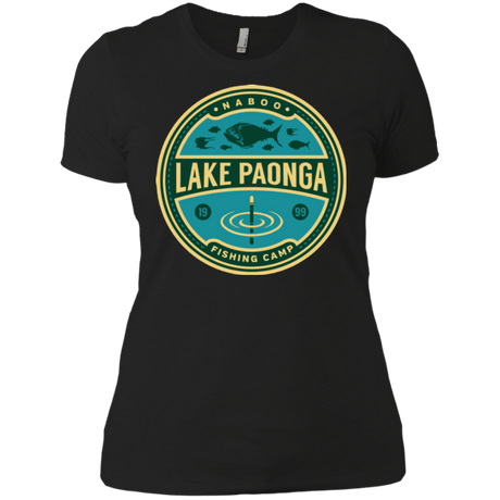 T-Shirts Black / X-Small Lake Paonga Fishing Camp Women's Premium T-Shirt