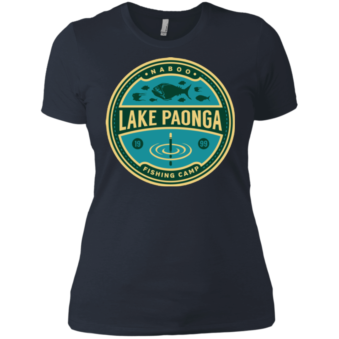 T-Shirts Indigo / X-Small Lake Paonga Fishing Camp Women's Premium T-Shirt